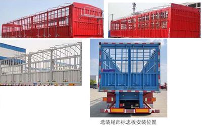 Luping  JLP9400CCY Gantry transport semi-trailer