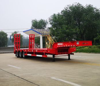 Tonghua  WTY9401TDP1 Low flatbed semi-trailer