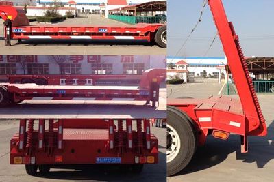 Xianpeng  LTH9350TDP Low flatbed semi-trailer