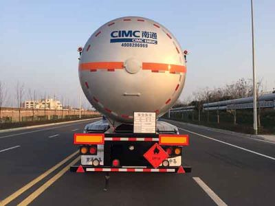 CIMC NTV9401GYQS Semi trailer for liquefied gas transportation