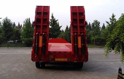 Guoshi Huabang brand automobiles XHB9371TDP Low flatbed semi-trailer