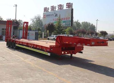 Tongyada  CTY9370TDPZB Low flatbed semi-trailer