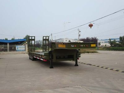 Yangjia  LHL9407TDPA Low flatbed semi-trailer