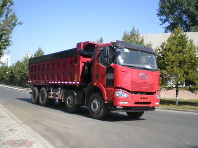 Jiefang Automobile CA3310P67K2L5T4E Flat head diesel dump truck