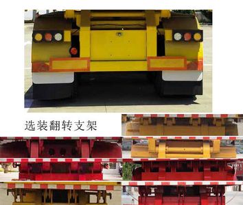 Sun Moon Xin  MYG9401ZZXP Flat dump semi-trailer