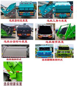 Cheng Li  CL5140ZYS6HQ Compressed garbage truck