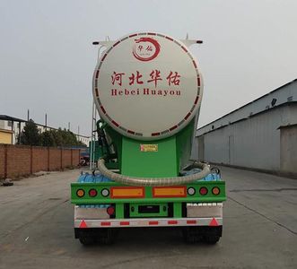 Huayou  HYP9401GFL Medium density powder material transportation semi-trailer