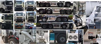 Jianyou  SDX5316GJBF5 Concrete mixing transport vehicle