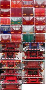 Far East Motors YDA9405CCY Gantry transport semi-trailer