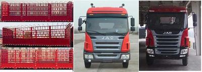 Jianghuai brand automobiles HFC5251CCYP3K2D54F Grate type transport vehicle