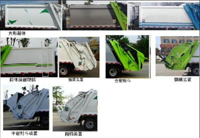 Shenlvtong  SLV5070ZYSE Compressed garbage truck