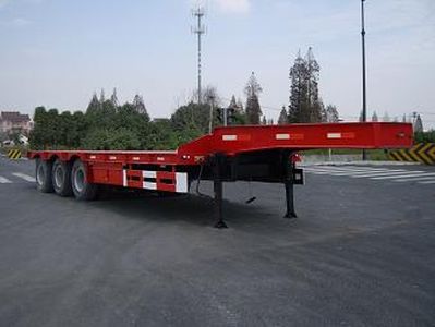 Zhongshang Automobile ZL9280TDP Low flatbed semi-trailer