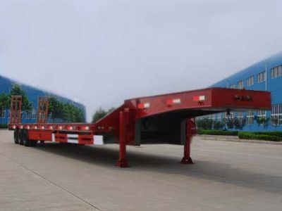 Zhongshang Automobile ZL9280TDP Low flatbed semi-trailer