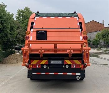 Huanke Deheng brand automobiles LDH5181ZYSDF Compressed garbage truck