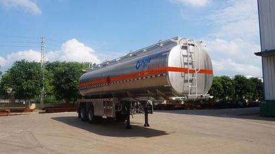 Yunli  LG9290GYY Aluminum alloy oil transport semi-trailer