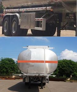 Yunli  LG9290GYY Aluminum alloy oil transport semi-trailer