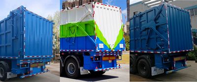 Chaoxiong  PC9400ZYS Compressed garbage semi-trailer