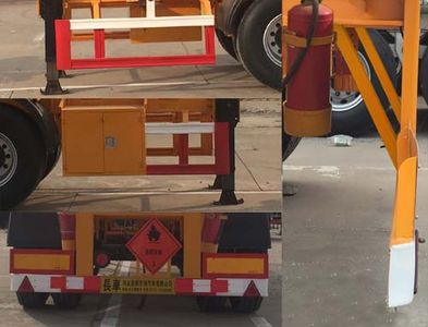 Changhua  HCH9406TWY30 Transport semi-trailer of dangerous goods tank frame