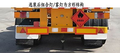 Shuyue  DSY9400TWYE20 Transport semi-trailer of dangerous goods tank frame