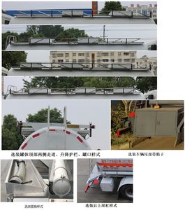 Zhongqi Liwei brand automobiles HLW5322GRYD6 Flammable liquid tank transport vehicle