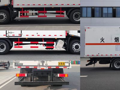 Qijing  QHV5180XZWDF6 Miscellaneous dangerous goods box transport vehicle