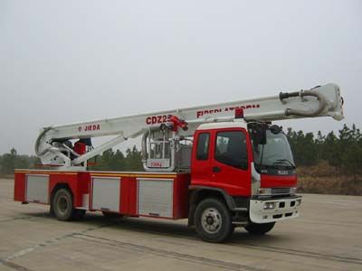 Sujie  SJD5150JXFDG25 Climbing platform fire truck