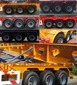 Huajun  ZCZ9407TWYJ Transport semi-trailer of dangerous goods tank frame