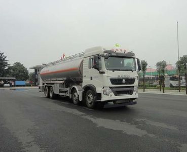 Hua Wei Chi Le  SGZ5321GRYZZ5T5 Aluminum alloy flammable liquid tank transport vehicle