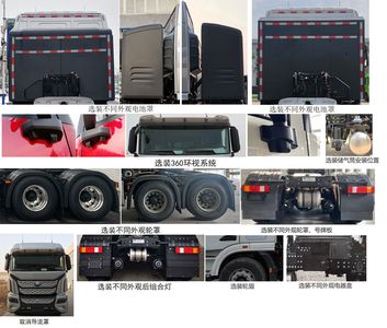 Yutong  ZKH4250P4BEV3C Pure electric semi-trailer tractor