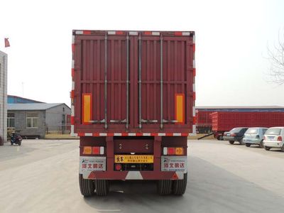 Brilliant Pengda  HPD9370XXY Box transport semi-trailer