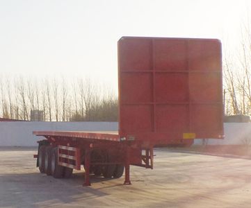 Xinyongcheng brand automobiles YJH9404ZZXP Flat dump semi-trailer