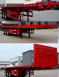 Xinyongcheng brand automobiles YJH9404ZZXP Flat dump semi-trailer