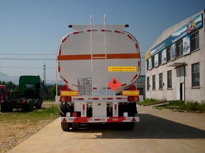 Zhongshang Automobile ZZS9408GHY Chemical liquid transportation semi-trailer