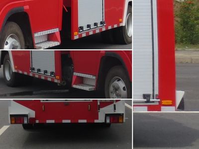 Jiangte brand automobiles JDF5100GXFPM30Q Foam fire truck