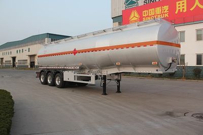 Green Leaf JYJ9402GYY Aluminum alloy oil transport semi-trailer