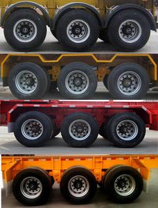 Hualu Yexing brand automobiles HYX9402TJZ Container transport semi-trailer