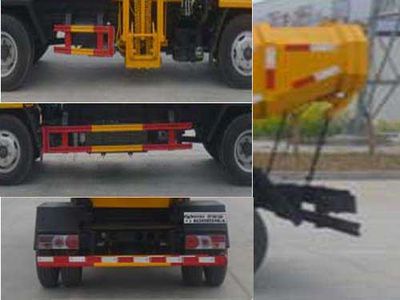 Huatong brand automobiles HCQ5045ZZZE5 Hydraulic Lifter Garbage truck 