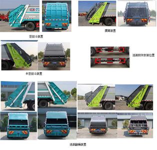 Cheng Li  CL5182ZYS6GX Compressed garbage truck