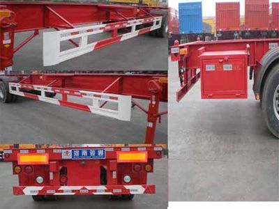 Juntong  JF9390TJZG Container transport semi-trailer