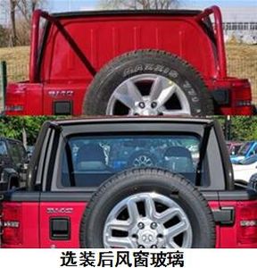 Beijing brand automobiles BJ2021P4VAB Multipurpose off-road truck