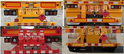 Xinlujun  SSY9401TWYE Transport semi-trailer of dangerous goods tank frame