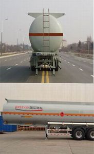 Ruijiang  WL9400GRYA Flammable liquid tank transport semi-trailer