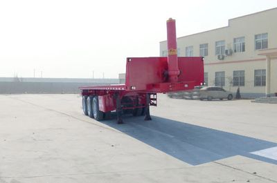 Linzhou  YDZ9402ZZXP Flat dump semi-trailer