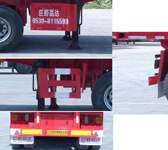 Linzhou  YDZ9402ZZXP Flat dump semi-trailer