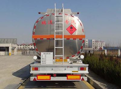 Hongruitong  HRT9406GYYA Aluminum alloy oil transport semi-trailer