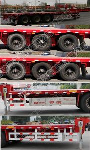 Luoxiang  LXC9400TDP Low flatbed semi-trailer