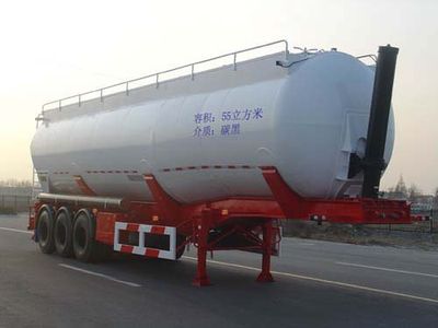 Tonghua  THT9403G Carbon black material transportation semi-trailer