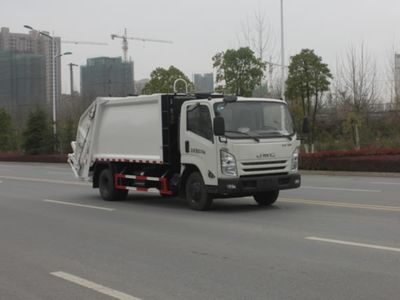 New Dongri  YZR5080ZYSJ Compressed garbage truck