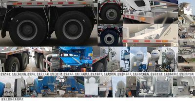 Ruijiang  WL5316GJBSX30 Concrete mixing transport vehicle