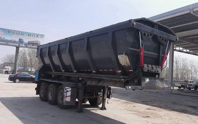 Zhongyun Changda brand automobiles XSQ9407ZLS Bulk grain transportation semi-trailer